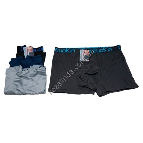 Т0506 Трусы мужские Боксеры семейные 'Однотонные' баталы CareuoKin 12/д, Size 4ХL-6XL, А1368, 70гр,