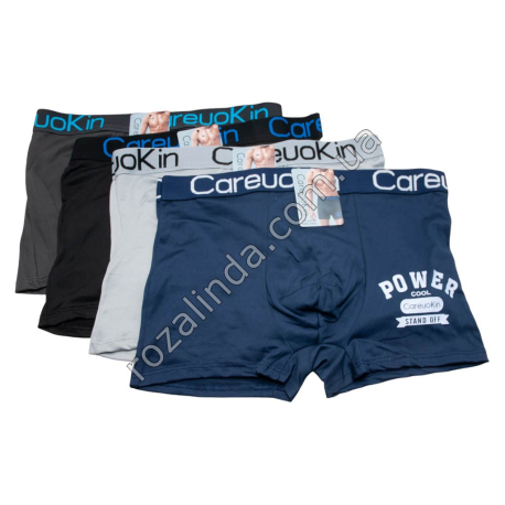 Т0511 Трусы мужские Боксеры Power 'CareuoKin' 12/д, Size ХL-3XL, А5742 59гр, 36*28см