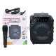 Е0099 Колонка музыкальная 6.5' 'Х' ВТ-6121, 1200mA, DC5V, 5W, 80dB, TFCard, USB, микрофон, 19*10.5*22см, 678гр
