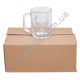 S0176 Чашка стекло 1ШТ, прозрачная рис., капля, 280мл, 'Deli Glass', ZB12-150, 7.4*9.5см, 319гр, 6шт/уп, 12 уп/ящ