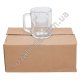 S0176 Чашка стекло 1ШТ, прозрачная рис., капля, 280мл, 'Deli Glass', ZB12-150, 7.4*9.5см, 319гр, 6шт/уп, 12 уп/ящ