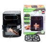 Е0076 Аэрофритюрница SQNYMAX SN-80184, 8.0L, 3000W, цифровая светодиодная панель, 7 программ, 30*30*36.5см, 3640гр
