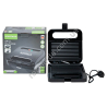 Е0079 Гриль сэндвич SQNYMAX SN-9006, 2000W пластиковый корпус, прямоугольн.бутербр,12*22*7.5см,1120г