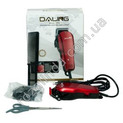 S0212 Машинка д/стрижки DALING DL-1130, сеть, 12w, Ножницы+4нас/щеточка/раств/ключ/масло, 530гр