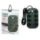 S0254 Сетевой фильтр удлинитель 3м ZAMAN T-U08, 8розеток+3USB+Type-C, 3м, выключатель, 10A, 250V, 3.4А, DC5V, коробка, 18.2*4.8*