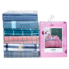 Т0239 Постельное белье фланель двуспал. 'AOYU Home Textiles' цветная 4pcs: 180*220см/200*230см/48*74см(2шт), 2.257кг