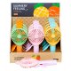 Е0108 Вентилятор ручной механический 12/д 'SAMMERY FEELING' Фрукты, 8.5*20.7см, 60гр