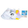 S0594 Круг д/плав. надувной d-90см Swim ring, с фигуркой ЕДИНОРОГ, d-90см,412гр