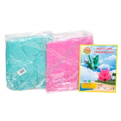 S0599 Круг ЖИЛЕТ д/плав. надувной d- см, Swim ring 'Summer Time', Angel wing Крылья Ангела Размер L, см, 185гр