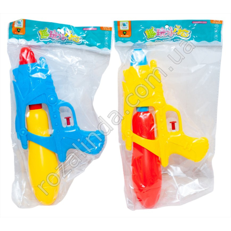 S0639 Пистолет водный с баллоном 25см, Lezuan TOYS, пакет, 95512, 2 цвета, 25см, 58гр