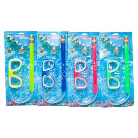 S0650 Очки д/плав. + трубка, Mask Snorkel set, 17+39*5.5см 212гр