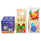 S0750 Игра логическая деревянная (сортер) Куб 9в1 'Wooden Activity Cube', развивающий, 15.5*15.5*16.5см, 800г