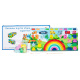 S0752 Игра логическая деревянная 'Rainbow digital shape logarifmic plate'+рыбалка, 44.5*22см, 809гр,