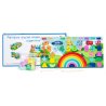 S0752 Игра логическая деревянная 'Rainbow digital shape logarifmic plate'+рыбалка, 44.5*22см, 809гр,