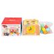 S0755 Игра логическая деревянная (сортер) Куб 'Pin Wood toy colorful intelligence box', развивающий,18*18*12см, 817гр