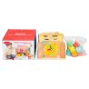 S0755 Игра логическая деревянная (сортер) Куб 'Pin Wood toy colorful intelligence box', развивающий,18*18*12см, 817гр