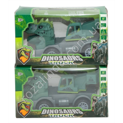 S0766 Машинка 'Dinosaurs truck' кран 15.5см, пластик, инерция, 17.5*9.5*7см, 116гр