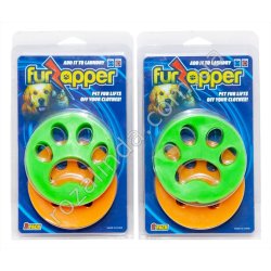 S0373 Щетка Лапка силиконовая липкая для сбора шерсти/волос 2ШТ 'Fur sapper', 9*3см, 129гр