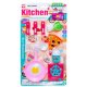 S0782 Кухня 'Kitchen', 9 предм., плита, посуда, приборы, QX 717, Toys, 'funny cooking' блистер, 31*38*4см, 275гр.
