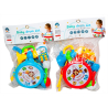 S0798 Барабан детский Baby drum set, +4 погремушки, 20*25*8см, 245гр