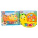 S0817 Пианино дет. муз. Улитка 20см, Sengda toys, песни, звон..животных,мелодии, на батар, 20.5*16.5*5см, 215гр,