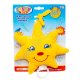 S0821 Погремушка подвеска детская плюш Звезда 20 см, Funny toys, на коляску/кровать, музыкальная, 19*25*6см, 144гр