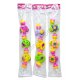 S0827 Погремушка-растяжка на коляску 40-46см, 3/4 вида, пакет, TOYS (рыбки, черепахи, птицы) 42*6*3.5см, 45г