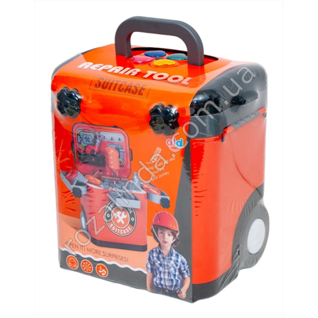 S0884 Игровой набор в чемодане 'Repair Tool' Мастер, свет, звук, 20*15*23см, 960гр