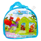 S0889 Палатка детская складная Dinosaur tent малая, 70*70*92см, 465гр