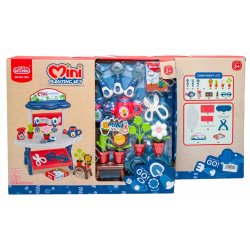 S0895 Игровой набор стол в коробке 'Mini' Plantig set" Садовник, 27дет, 623-1003, 41.5*34*7см, 681г