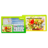 S0554 Краски акриловые масляные набор 12 шт цветов*12ml +4кисти+палитра, Water color set, 26.5*18*2.5см, 277гр