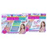 S0775 Бисер набор для браслетов Girls creator, Message Bands, 6 браслетов, буквы, фигуры, 32*26*5.5см, 236гр
