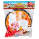 S0840 Игровой набор Фастфуд Пицца Restaurant, пицца,леденец,нож,лопатка,напиток, 24*29*5.5см, 226гр