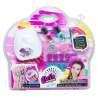 S0847 Косметика Мастер маникюра 'Girls creator' Nail Glam Salon, лампа,разд.пальцев 2шт,лак 2шт,блестки 2шт,в кор-ке, 31*28.5*6с