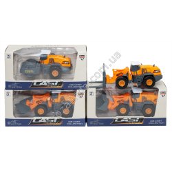S0909 Машинка Спец.техн. Cast model 12-15.5см, Стройтехника ТРАКТОРЫ, WGT Car, инерция, металл/пластик,резиновые колеса, 19*9*6с
