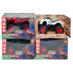 S0912 Машинка Квадроцикл Beach motorcycle 12.5см, инерция, металл,резиновые колеса,амортизаторы, короб, 15.5*10*9.5см, 176гр