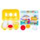 S0920 Игра логическая (сортер) Яйца 3D 6шт Matching eggs, фрукты, пластик, развивающие, 17*12.5*7см, 210гр