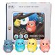S0934 Игрушка дет.заводная Сова 7.5см, 16/д, Happy forest owl, подвижные детали, дисплей, 6*6.5*7.5см