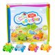 S0936 Игрушка дет.заводная Гусеница 7см, 12/д, Swing insect, дисплей, 7*5*5.5см, 27гр