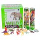 S0937 Животные Динозавры 12шт 6см + декор 6шт, в колбе, WILD ecology, 12/дисплеи, 20.5*5см, 100гр