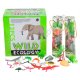 S0938 Животные Рептилии 12шт 6см + декор 6шт, в колбе, WILD ecology, 12/дисплеи, 20.5*5см, 75гр,