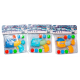 S0964 Пистолет детский 19.5см + пули-шарики EVA 6шт, Soft Gun, слюда, 27*24*6см, 167гр,