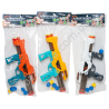 S0965 Пистолет детский 39см + пули-шарики EVA 5шт, Aerodinamic soft bullet gun, 619, пакет, 52*20*6см,285гр