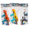 S0965 Пистолет детский 39см + пули-шарики EVA 5шт, Aerodinamic soft bullet gun, 619, пакет, 52*20*6см,285гр