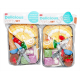S0974 Игровой набор Фастфуд Пирожные Delicious Party set, поднос + пирог, коктейль, пирожные, мороженое, 15*21*4см, 260гр