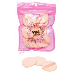 L0009 Cпонж Пуховка набор 15шт, 5.5см, Kiss Lovely, пакет PVC, 14.5*19см, 51гр