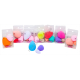 L0013 Cпонж Beauty Blender набор 3ШТ(3яйца*6/4/3.3см), , Powder puff, бокс PVC, 6*7*4см, 23гр