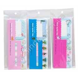 S0574 Бумага для заметок 6шт*20стр., 12/д, стикер+закладки 5шт, Stick marker slim, 13.3*5см,12гр