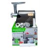 Е0084 Мясорубка электр. SQNYMAX SN-4004 2800W нерж.корпус+пласт, золотистые кнопки, 31*31*34.5см, 3500гр