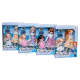 S0940 Кукла шарнирная Fashion doll 'СЕСТРИЧКИ' 2ШТ 28.5+15см, одежда в ассорте, 23*7*32см, 375гр.